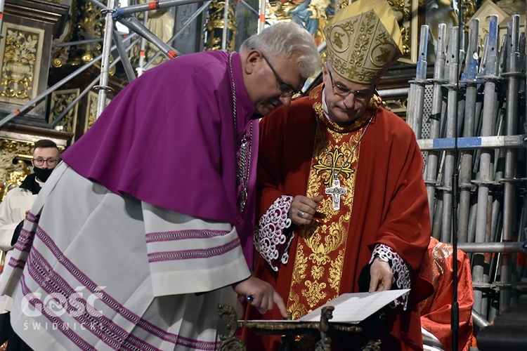 Uroczystość św. Stanisława Biskupa i Męczennika w katedrze świdnickiej