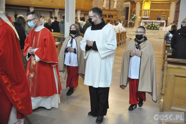 Ministranci i lektorzy w Głogowie