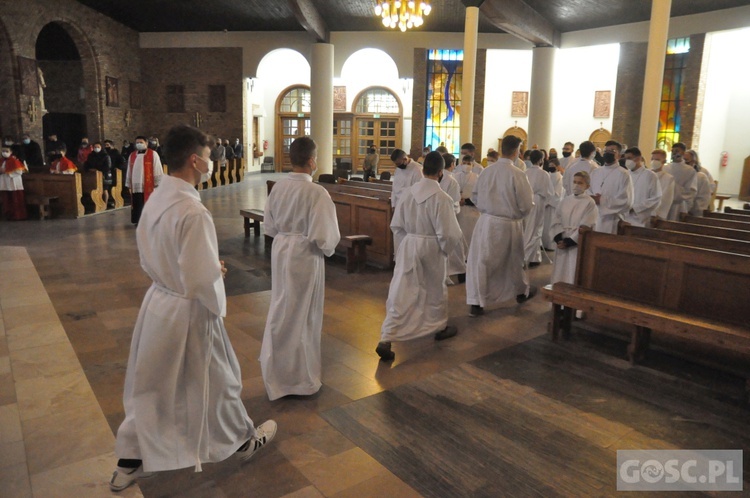 Ministranci i lektorzy w Głogowie