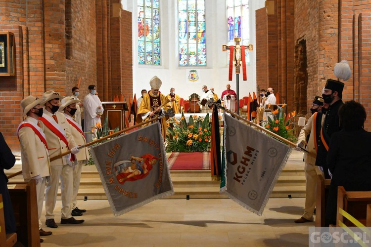 Msza św. za hutników w głogowskiej kolegiacie