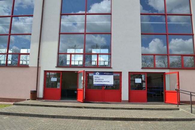 W Rudniku punkt szczepień jest w MOSiR.