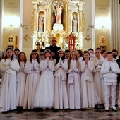 Dzieci pierwszokomunijne z Koszyc Wielkich pielgrzymowały do św. Józefa