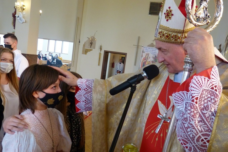 Bierzmowanie w Gnojniku