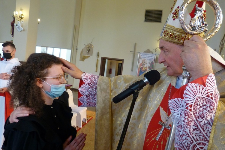 Bierzmowanie w Gnojniku