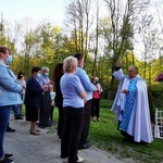 Poświęcenie kapliczki w Łazach Biegonickich