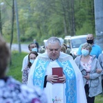 Poświęcenie kapliczki w Łazach Biegonickich