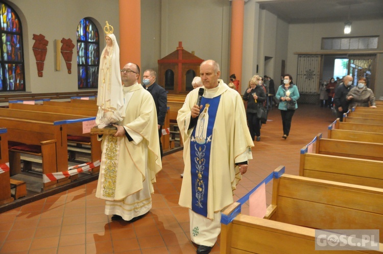 Nabożeństwo fatimskie w Kostrzynie n. Odrą