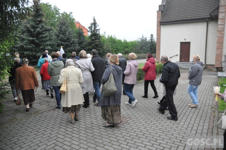 Nabożeństwo fatimskie w Kostrzynie n. Odrą