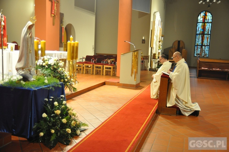 Nabożeństwo fatimskie w Kostrzynie n. Odrą