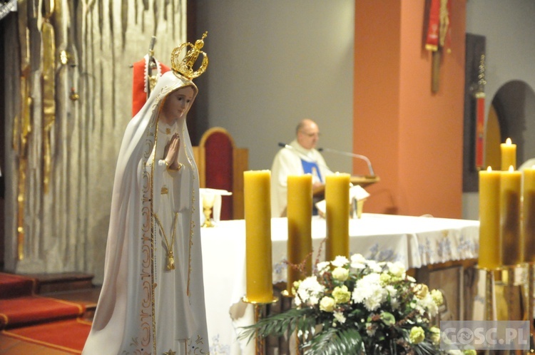 Nabożeństwo fatimskie w Kostrzynie n. Odrą