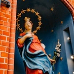 37. Gdańsk-Matemblewo, figura Matki Bożej Brzemiennej