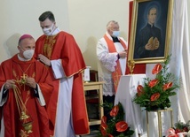 Msza św. z modlitwą o kanonizację męczennika. Przewodniczył jej bp Marek Solarczyk.