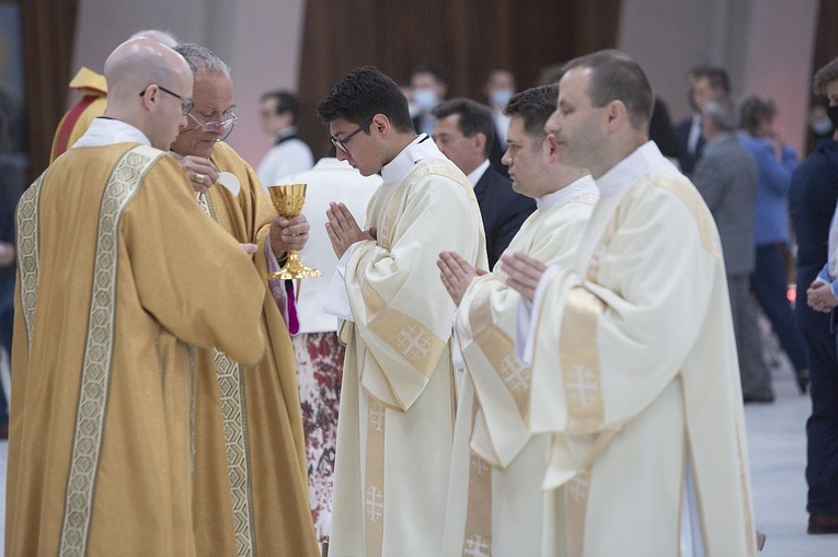 Święcenia diakonatu w Świątyni Opatrzności Bożej
