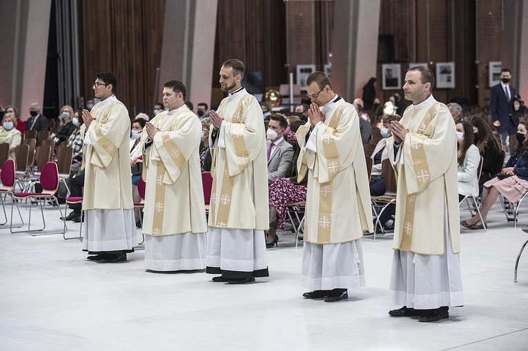 Święcenia diakonatu w Świątyni Opatrzności Bożej