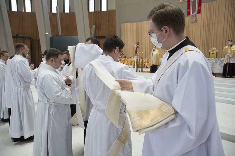 Święcenia diakonatu w Świątyni Opatrzności Bożej