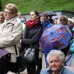 101. urodziny św. Jana Pawła II przy starej kuźni w Rzykach