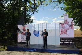 W Stalowej Woli premier przedstawił założenia polityki mieszkaniowej państwa.