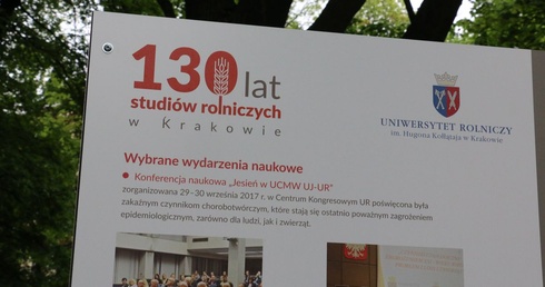 Wystawa "130 lat studiów rolniczych w Krakowie"