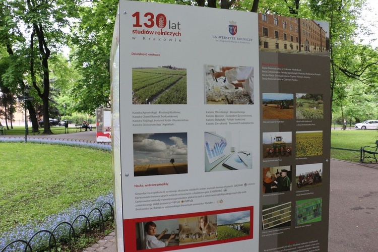 Wystawa "130 lat studiów rolniczych w Krakowie"