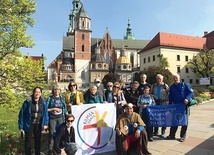 Pątnicy modlili się m.in. w katedrze na Wawelu.