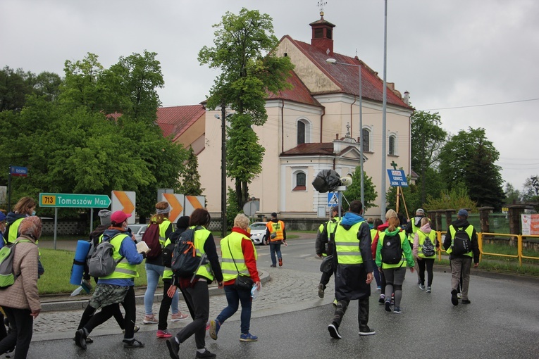 ŁPP na Jasną Górę 17 -23 maja 2021 - dzień II