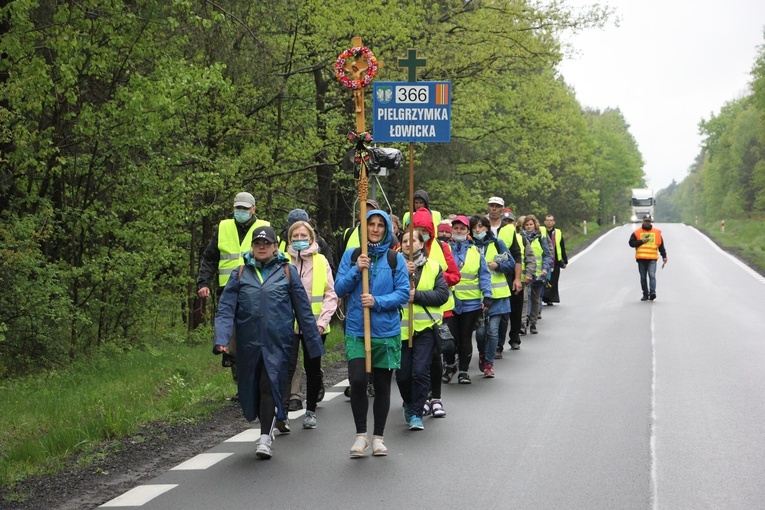 ŁPP na Jasną Górę 17 -23 maja 2021 - dzień II