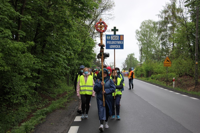 ŁPP na Jasną Górę 17 -23 maja 2021 - dzień II