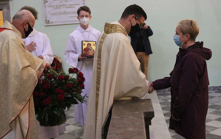 Podziękowanie za pracę służby zdrowia w czasie epidemii w Cieszynie