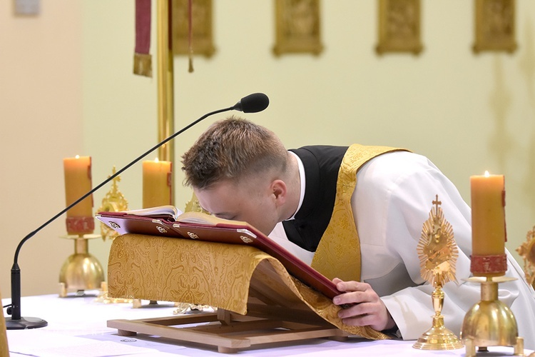 Nabożeństwo przed święceniami prezbiteratu