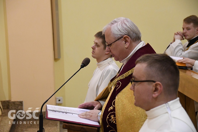 Nabożeństwo przed święceniami prezbiteratu