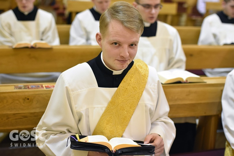 Nabożeństwo przed święceniami prezbiteratu