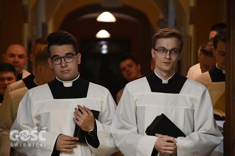 Nabożeństwo przed święceniami prezbiteratu