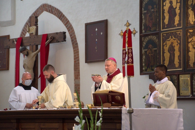 Święcenia u gdańskich franciszkanów 2021 r.