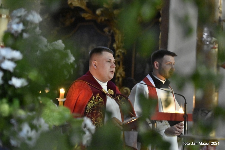 Wieczór przed Pięćdziesiątnicą w Żaganiu