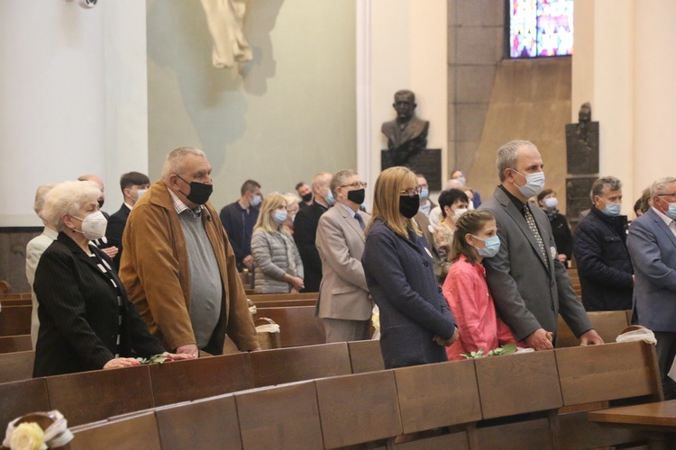 Katowice. Jubileusze małżeńskie w katedrze