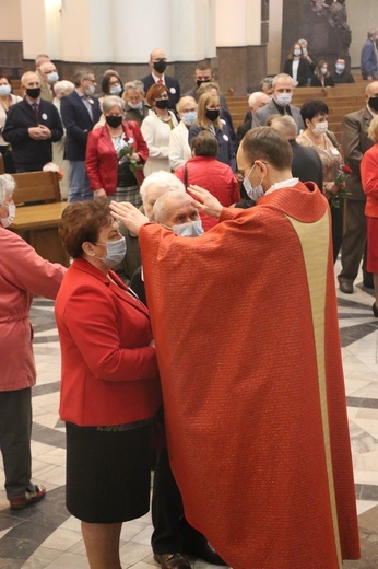 Katowice. Jubileusze małżeńskie w katedrze