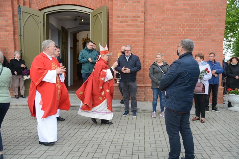 Głębinów. Eucharystia po ustanowieniu Sanktuarium św. Rity