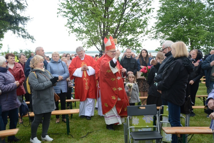 Głębinów. Eucharystia po ustanowieniu Sanktuarium św. Rity