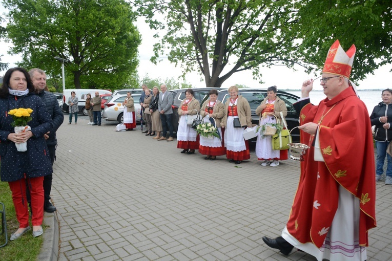 Głębinów. Eucharystia po ustanowieniu Sanktuarium św. Rity