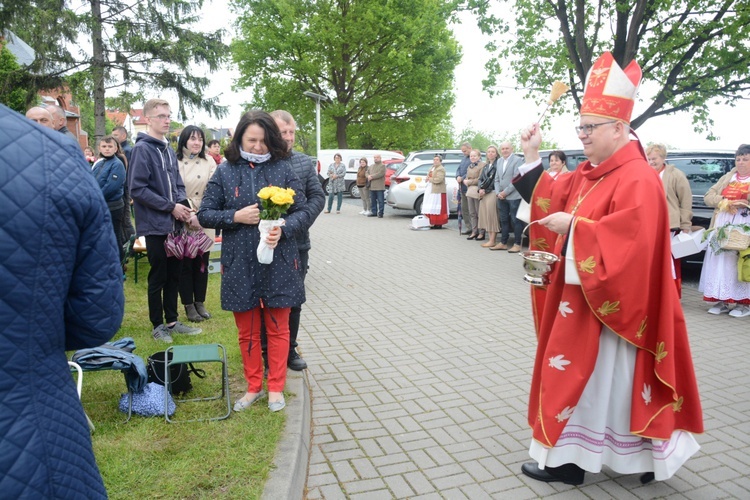 Głębinów. Eucharystia po ustanowieniu Sanktuarium św. Rity