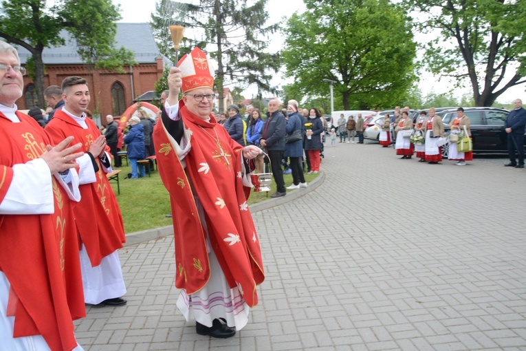 Głębinów. Eucharystia po ustanowieniu Sanktuarium św. Rity