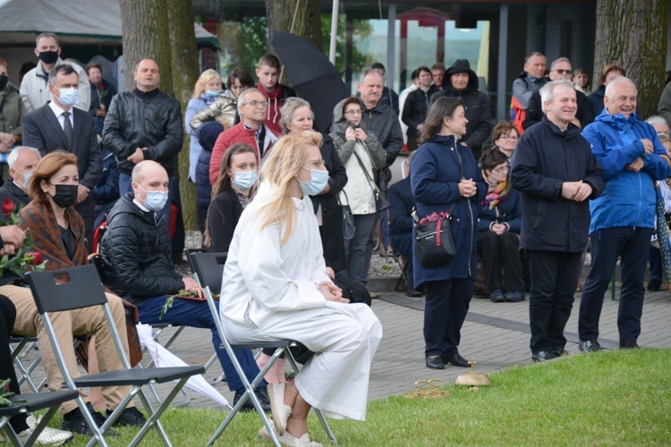 Głębinów. Eucharystia po ustanowieniu Sanktuarium św. Rity