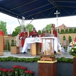 Głębinów. Eucharystia po ustanowieniu Sanktuarium św. Rity