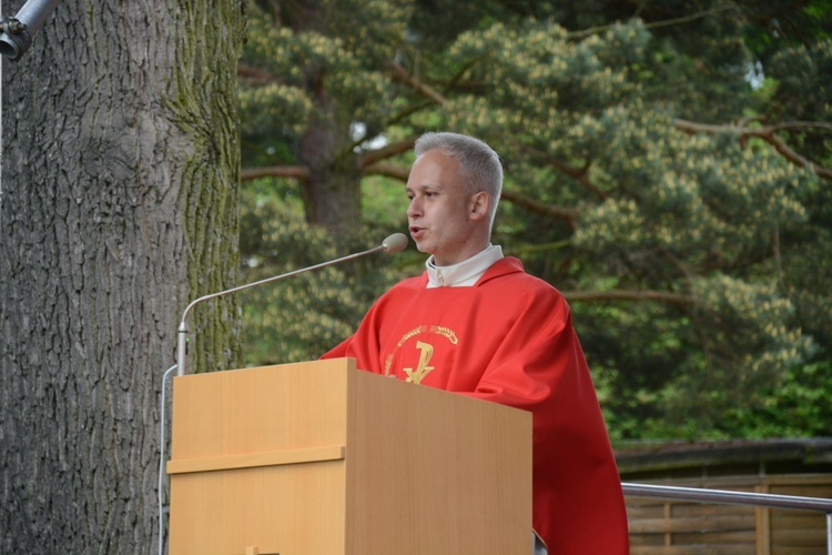 Głębinów. Eucharystia po ustanowieniu Sanktuarium św. Rity