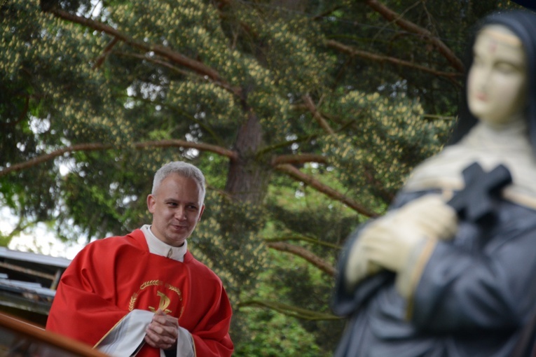 Głębinów. Eucharystia po ustanowieniu Sanktuarium św. Rity