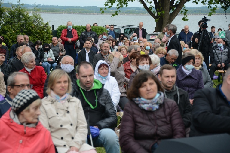 Głębinów. Eucharystia po ustanowieniu Sanktuarium św. Rity
