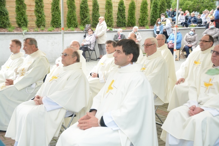 Głębinów. Eucharystia po ustanowieniu Sanktuarium św. Rity