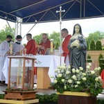 Głębinów. Eucharystia po ustanowieniu Sanktuarium św. Rity