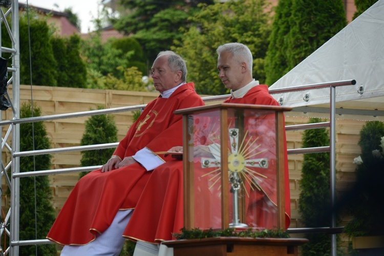 Głębinów. Eucharystia po ustanowieniu Sanktuarium św. Rity