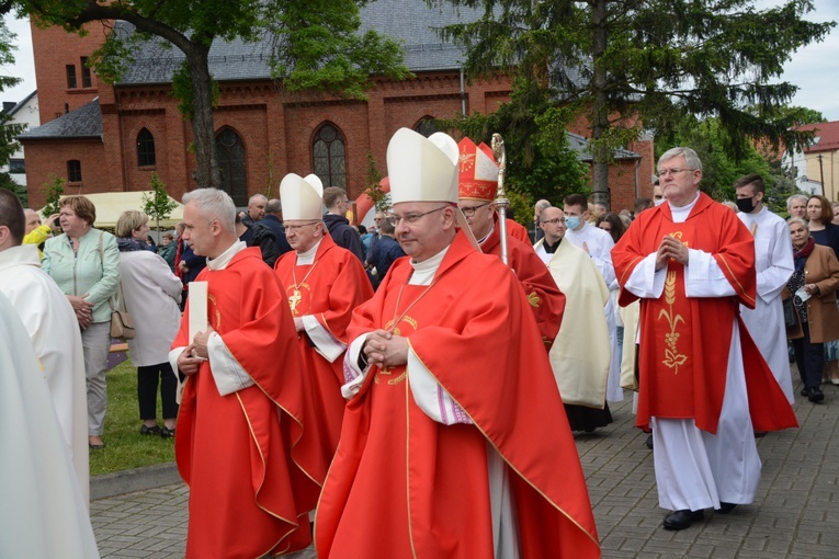 Głębinów. Eucharystia po ustanowieniu Sanktuarium św. Rity